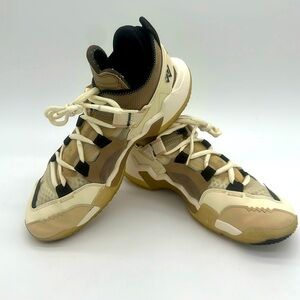 Nike Air Jordan WHY NOT .5 Coconut Milk-Black-Khaki Men’s Size 14 (DC3637-102)